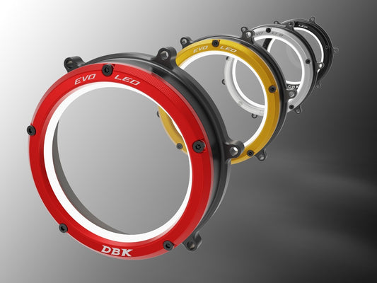 DBK Clutch Cover EVO Led Clear Ducati Panigale 2013-2024 - Adventure Parts