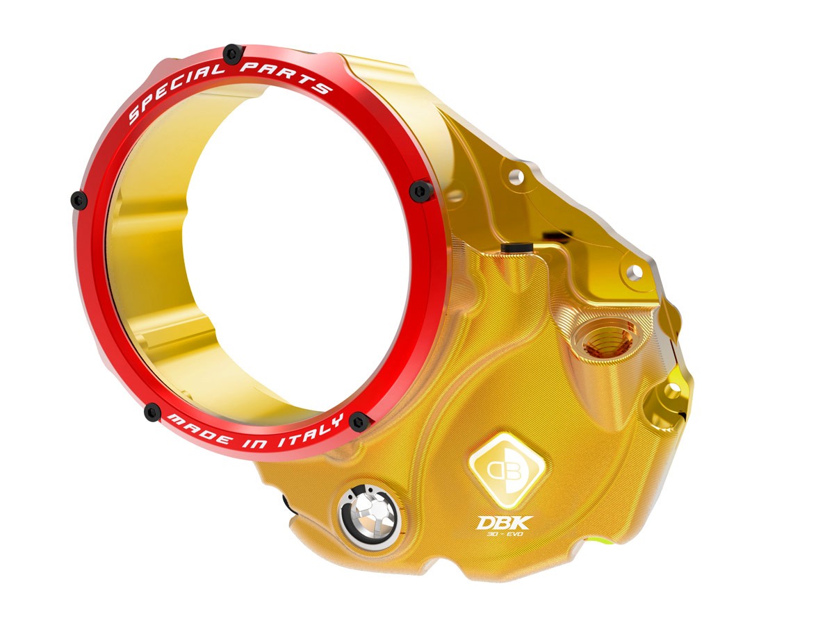 DBK Clear Clutch Cover Oil Bath Ducati Diavel 2011-2018