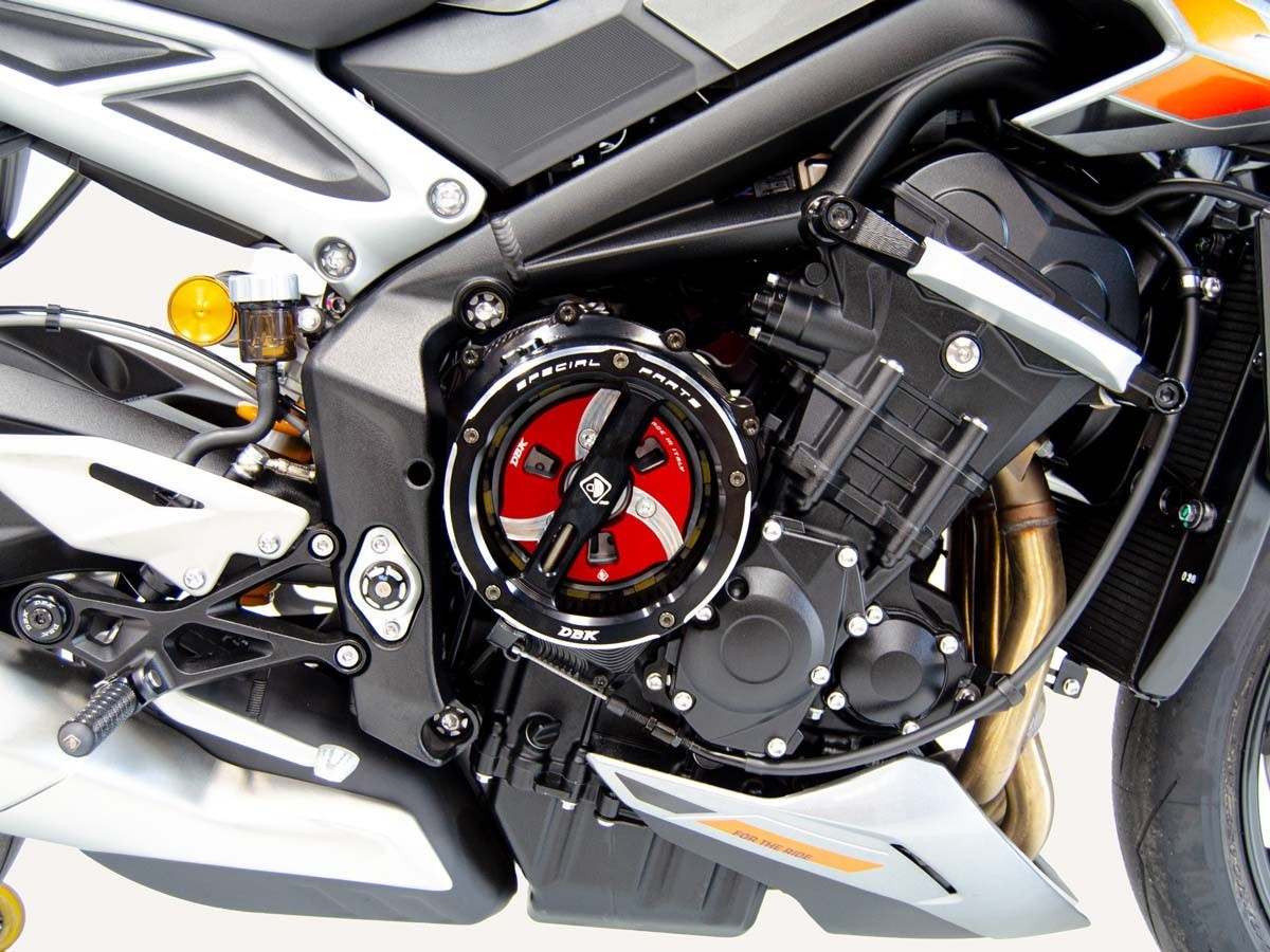 DBK Clutch Cover Oil Bath 3D-EVO Triumph Street Triple 765 2017-2025 - Adventure Parts
