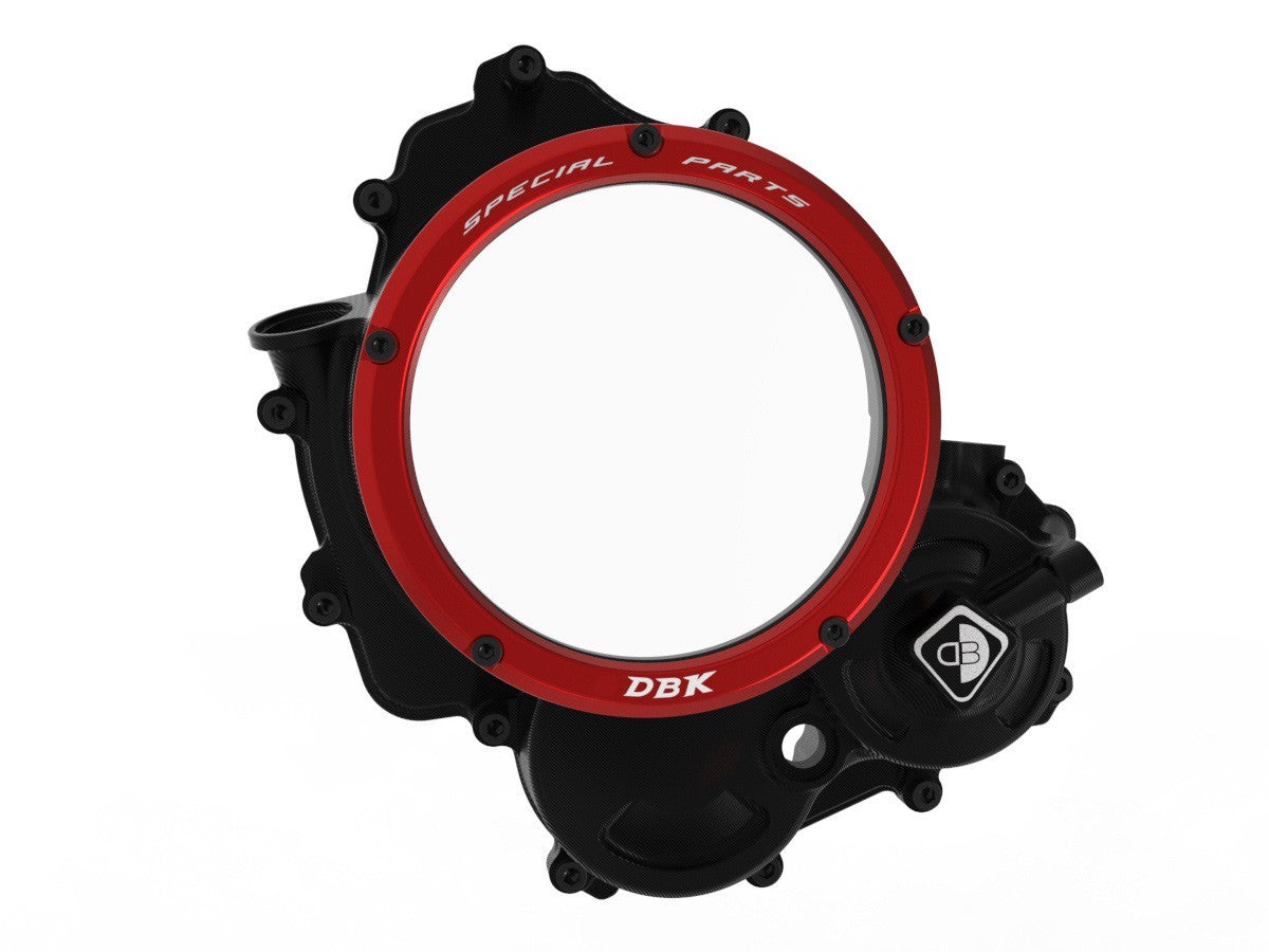 DBK Mono Clear Clutch Cover 3D-EVO Ducati Hypermotard 2024-2025 - Adventure Parts