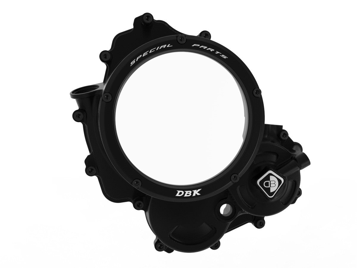 DBK Mono Clear Clutch Cover 3D-EVO Ducati Hypermotard 2024-2025 - Adventure Parts