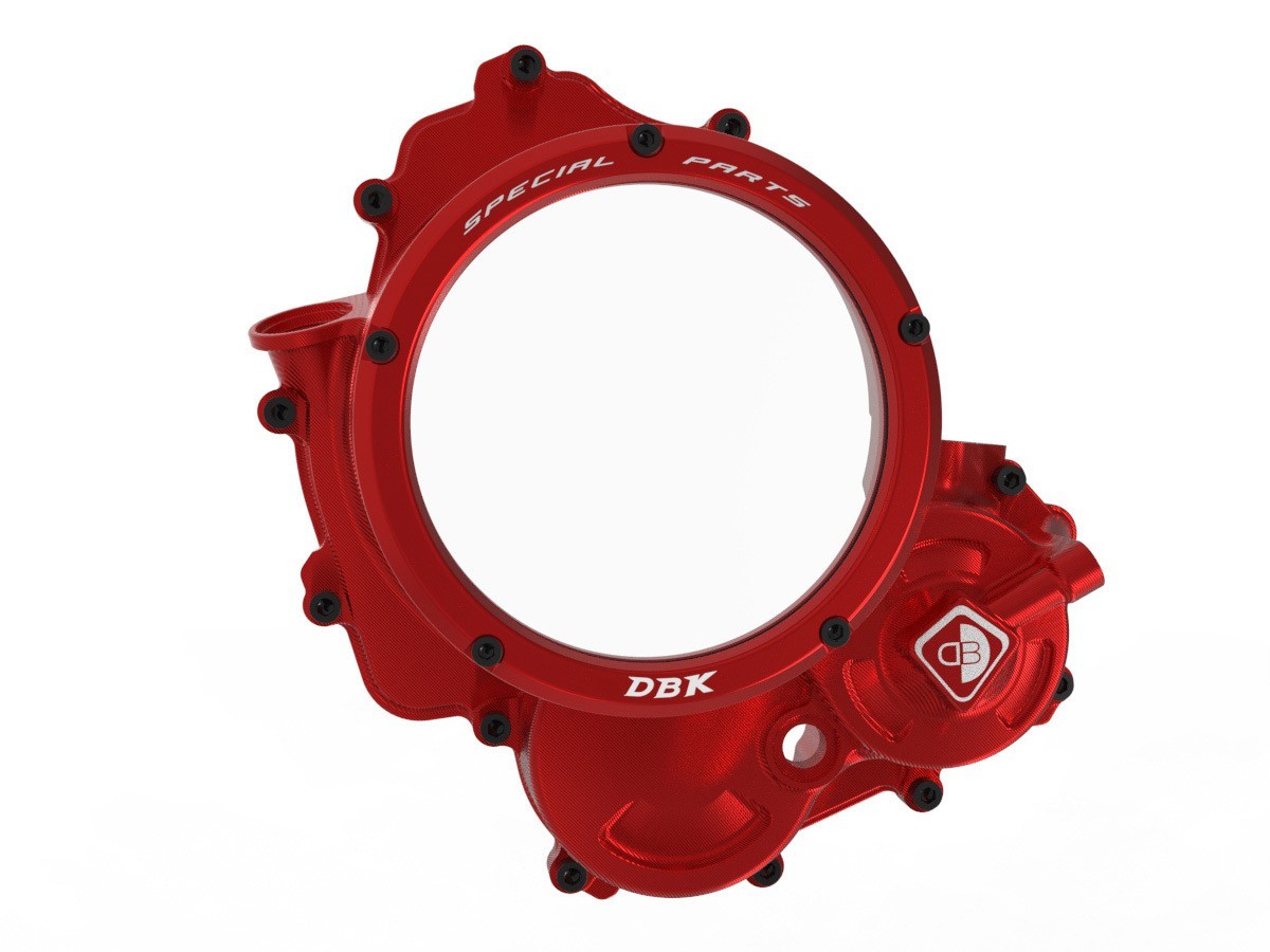 DBK Mono Clear Clutch Cover 3D-EVO Ducati Hypermotard 2024-2025 - Adventure Parts