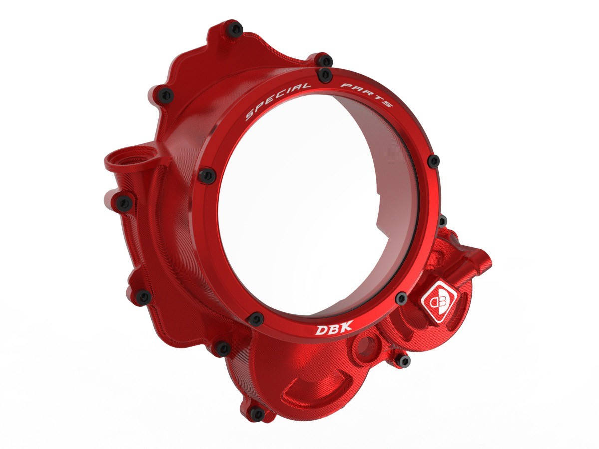 DBK Mono Clear Clutch Cover 3D-EVO Ducati Hypermotard 2024-2025 - Adventure Parts