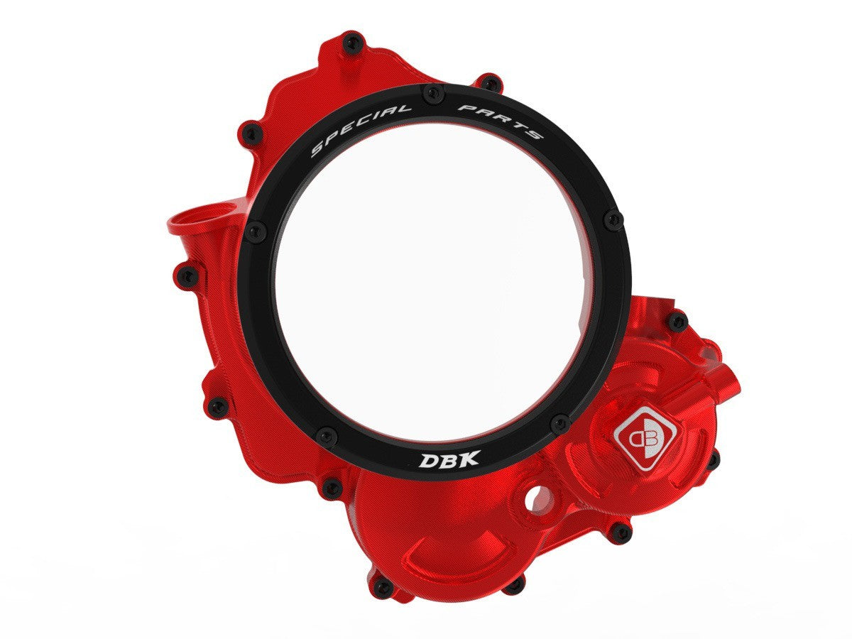 DBK Mono Clear Clutch Cover 3D-EVO Ducati Hypermotard 2024-2025 - Adventure Parts