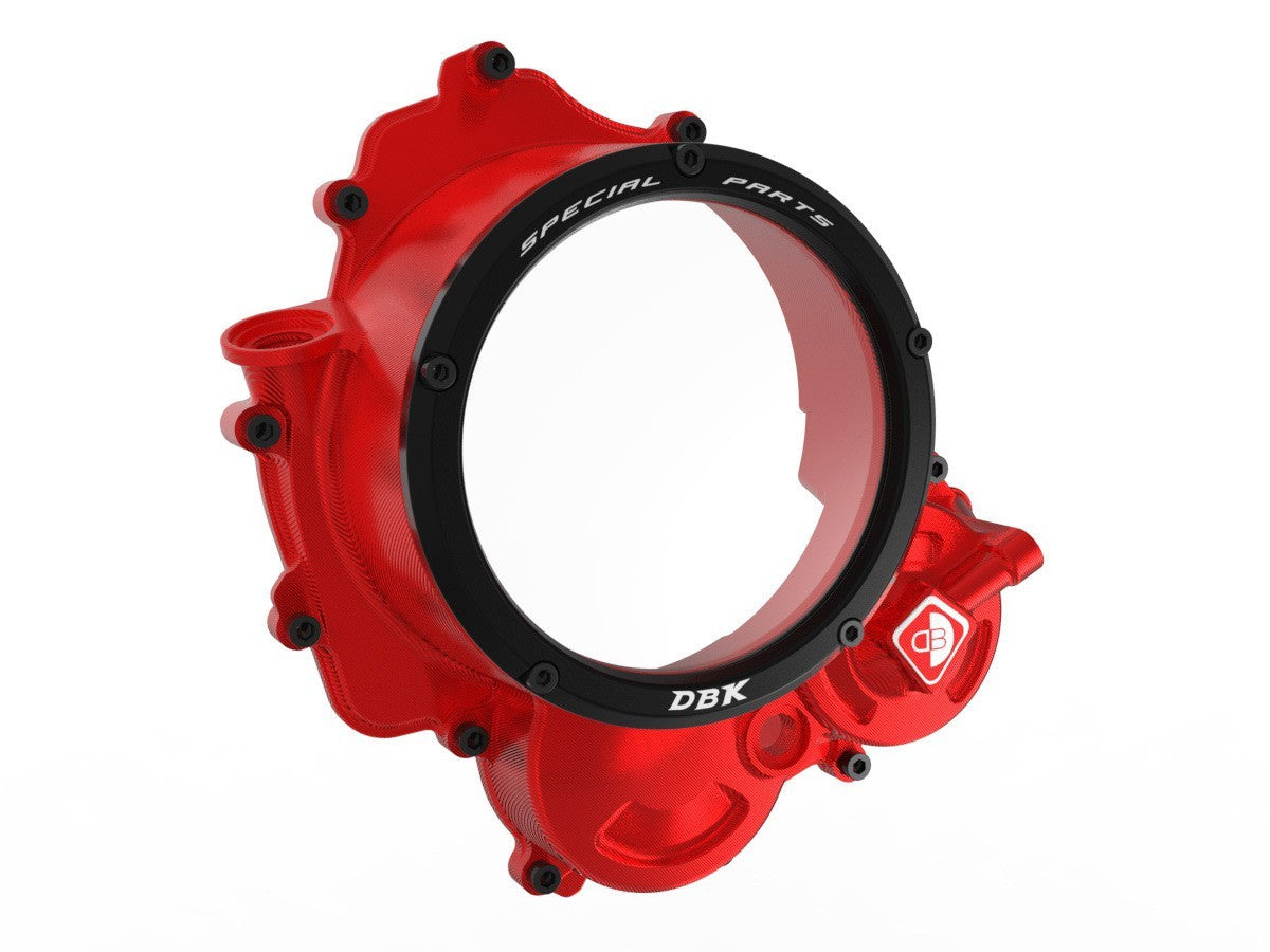 DBK Mono Clear Clutch Cover 3D-EVO Ducati Hypermotard 2024-2025 - Adventure Parts