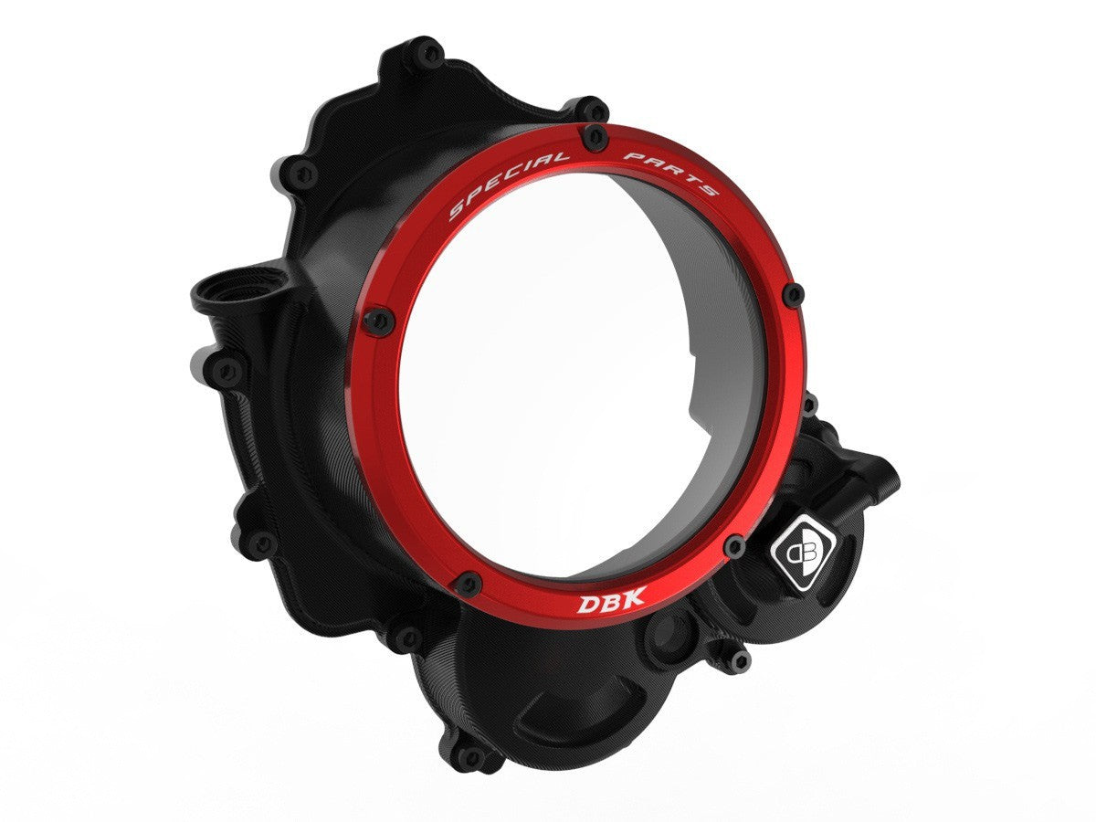 DBK Mono Clear Clutch Cover 3D-EVO Ducati Hypermotard 2024-2025 - Adventure Parts