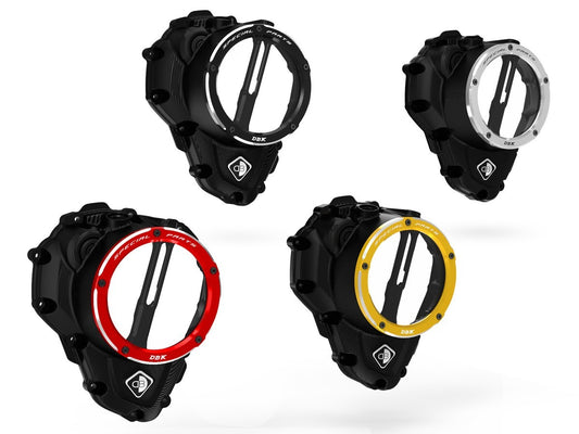 DBK Clutch Cover Oil Bath 3D-EVO Clear Triumph Speed Triple 1200 RS/RR 2021-2025