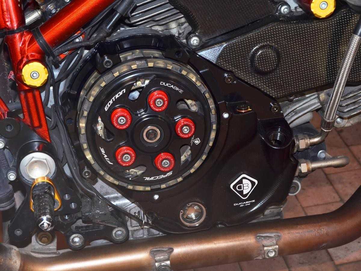 DBK Clutch-Side Casing For Dry Clutch 3D-EVO Ducati 748/996/1098/1198 1994-2012
