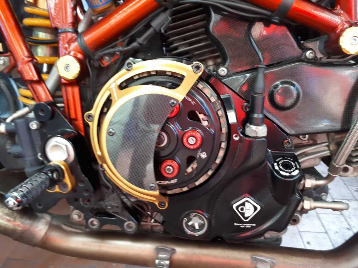 DBK Clutch-Side Casing For Dry Clutch 3D-EVO Ducati 748/996/1098/1198 1994-2012