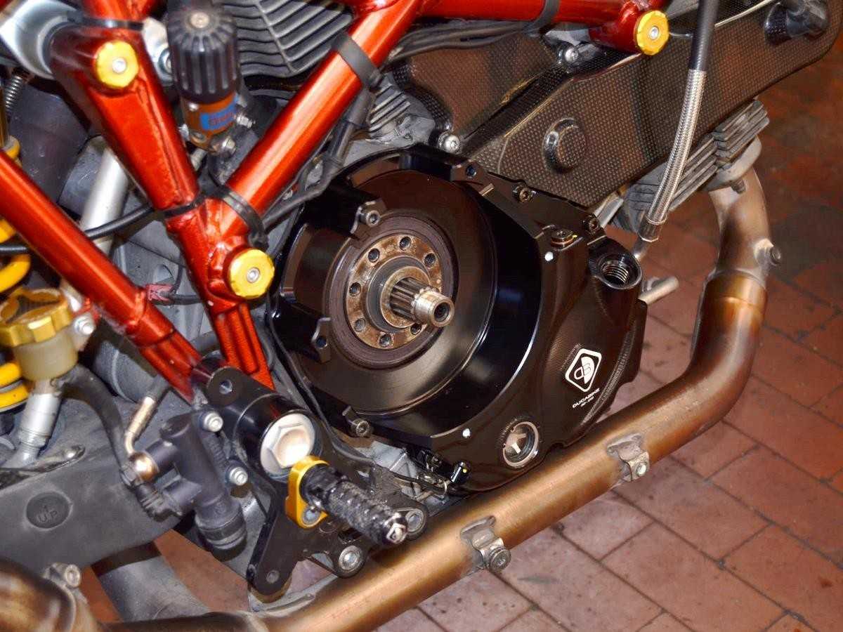 DBK Clutch-Side Casing For Dry Clutch 3D-EVO Ducati 748/996/1098/1198 1994-2012