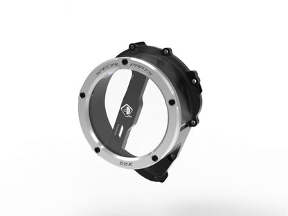 DBK Clear Clutch Cover Oil Bath 3D-EVO Triumph Street Triple 765 2017-2025