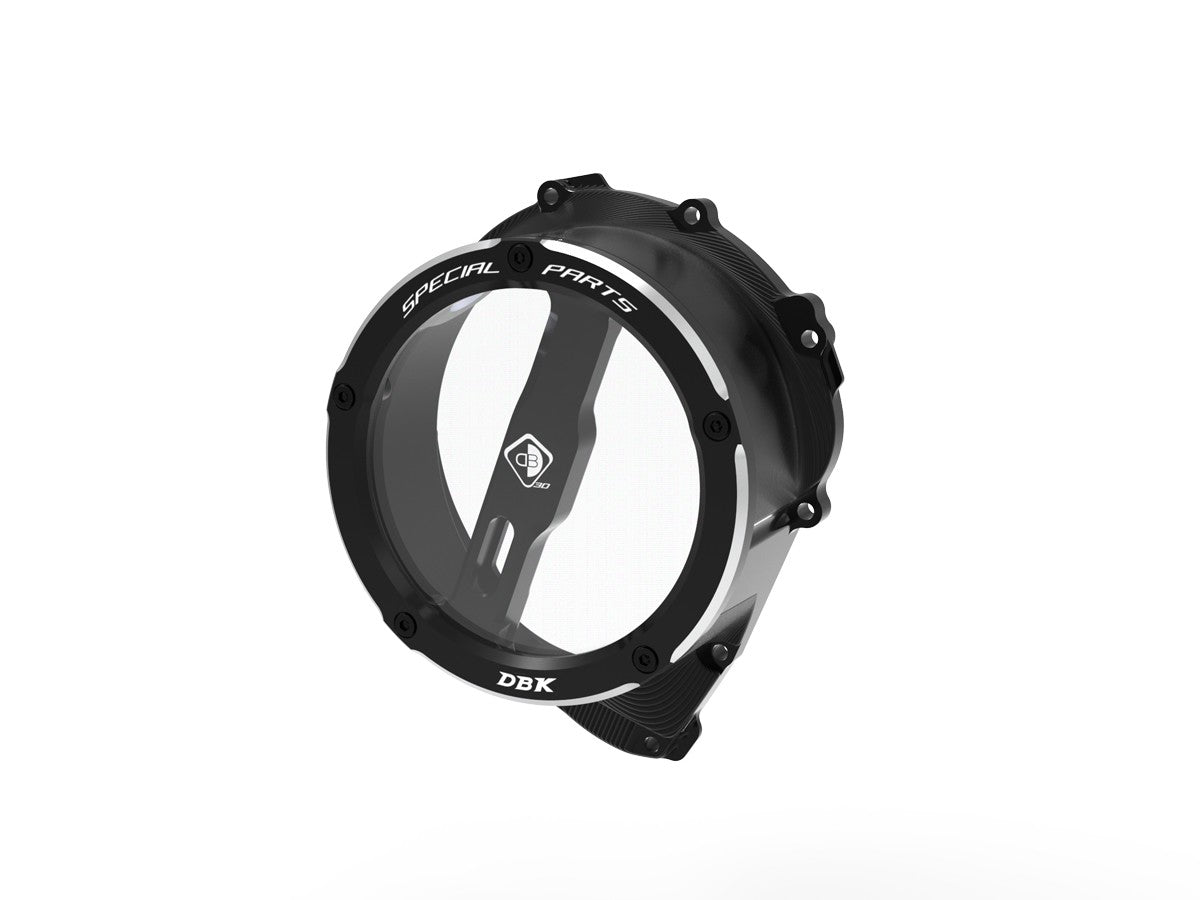 DBK Clear Clutch Cover Oil Bath 3D-EVO Triumph Street Triple 765 2017-2025