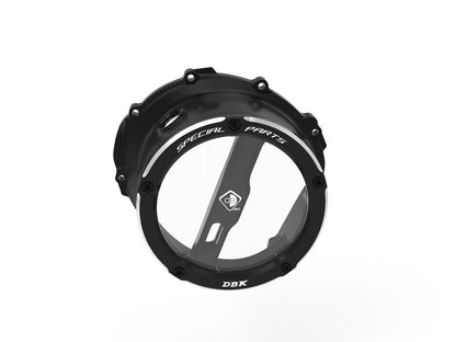 DBK Clear Clutch Cover Oil Bath 3D-EVO Triumph Street Triple 765 2017-2025