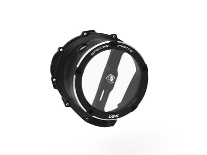 DBK Clear Clutch Cover Oil Bath 3D-EVO Triumph Street Triple 765 2017-2025