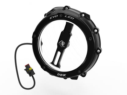DBK EVO Led Clear Clutch Cover BMW S 1000 R/RR/XR 2019-2025