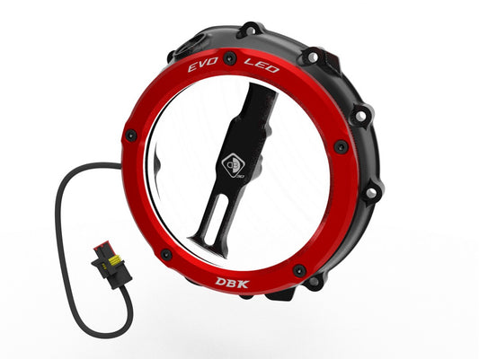 DBK EVO Led Clear Clutch Cover BMW S 1000 R/RR/XR 2019-2025