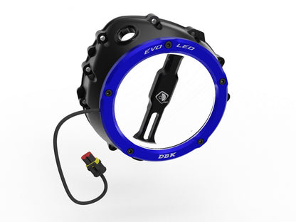 DBK EVO Led Clear Clutch Cover BMW S 1000 R/RR/XR 2019-2025