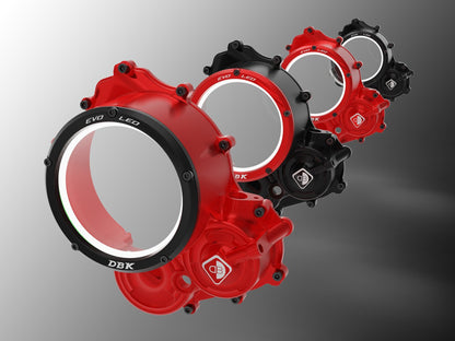DBK Clutch Cover 3D-EVO Led Ducati Hypermotard 2024-2025 - Adventure Parts