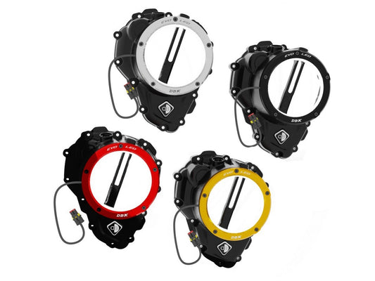 DBK Clutch Cover 3D-EVO LED Clear Triumph Speed Triple 1200 2021-2025