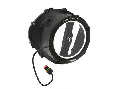 DBK Clear Clutch Cover Led Oil Bath 3D-EVO Triumph Street Triple 765 2017-2025