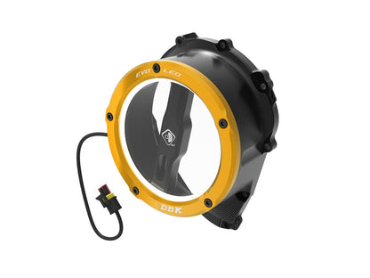 DBK Clear Clutch Cover Led Oil Bath 3D-EVO Triumph Street Triple 765 2017-2025