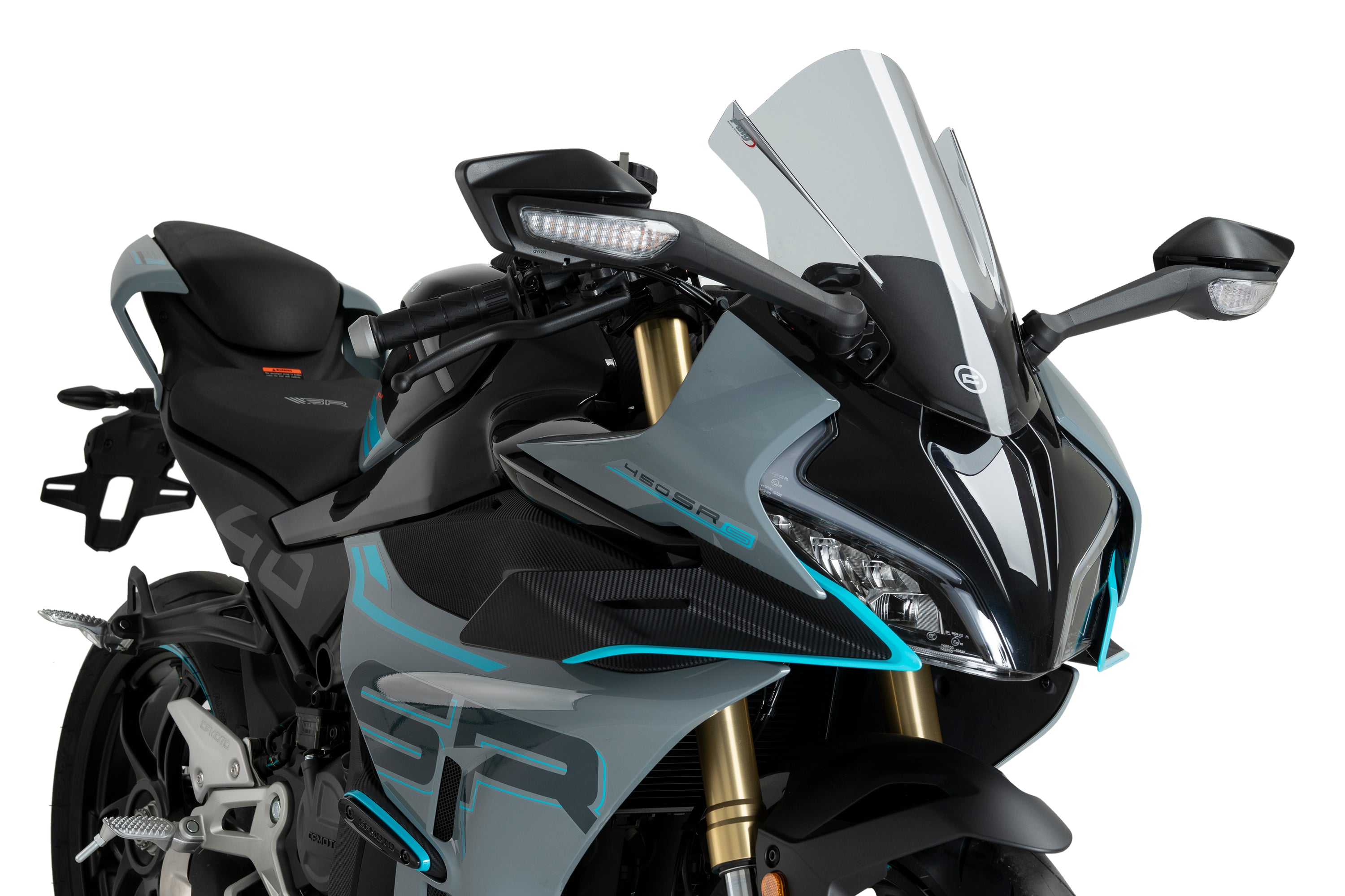 ころ様 PUIG Z-Racing Windscreen CFMOTO 450 S, SR, SR S 2023, 2024