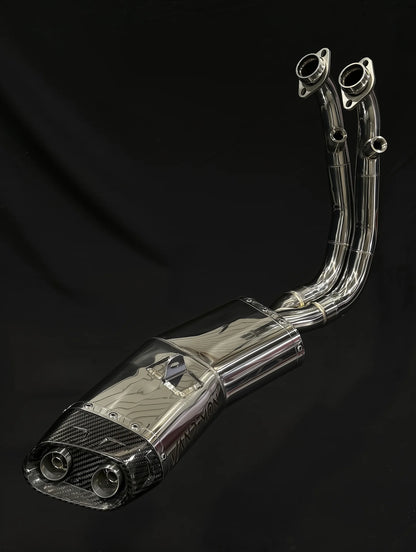 Vandemon Exhaust Stainless Steel Low Mount System CFMOTO 450NK 2023-2024