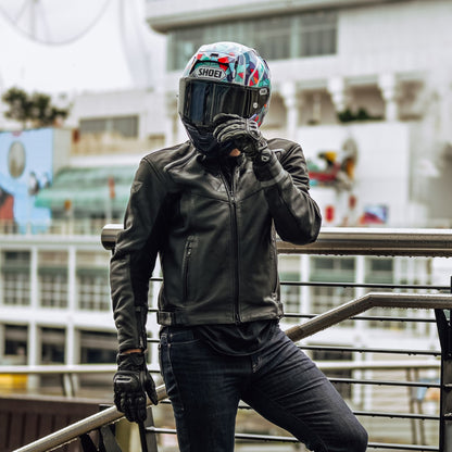 Cortech Chicane Leather Motorcycle Jacket - Adventure Parts
