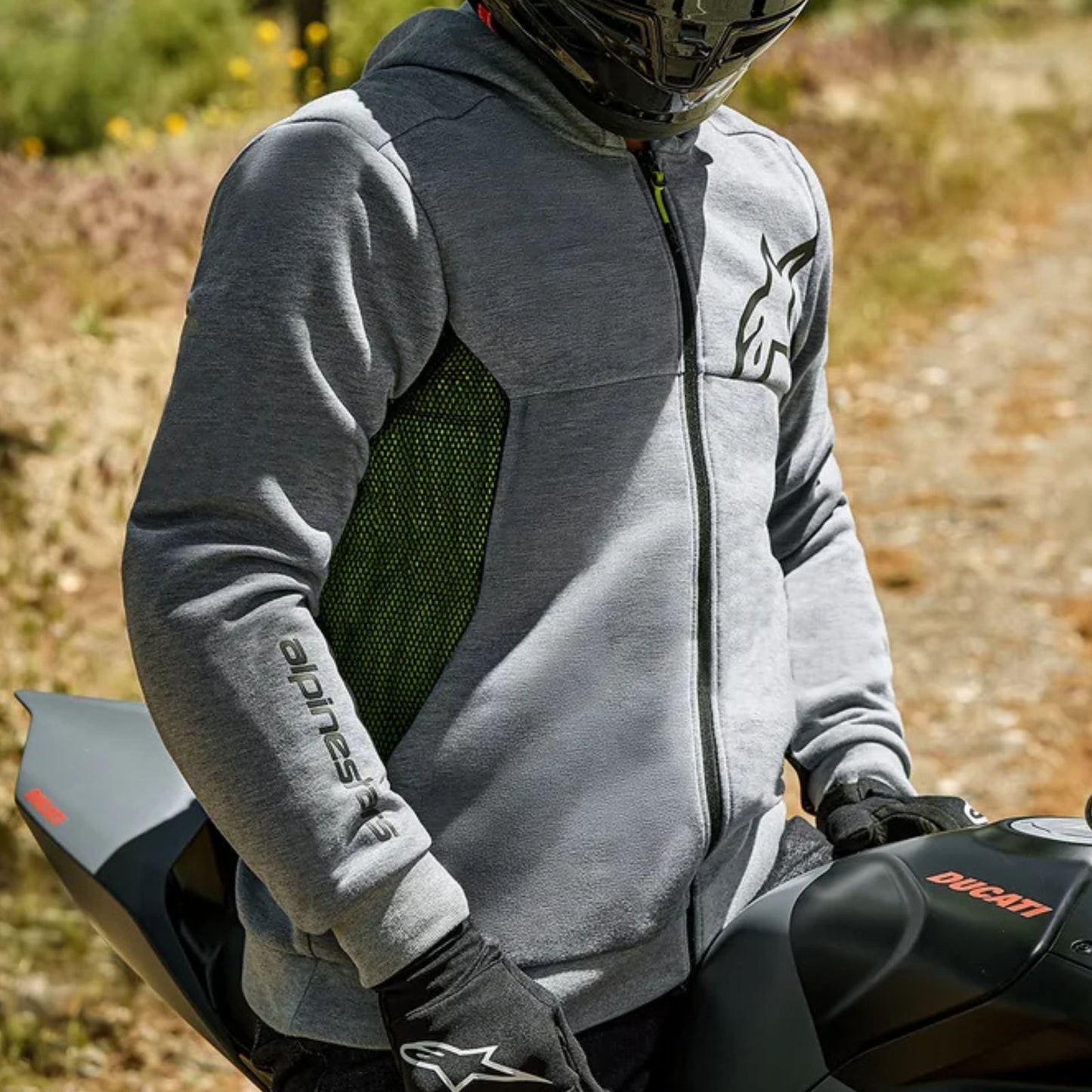 Alpinestars Chrome Air Sport Hoodie Motorcycle Jacket