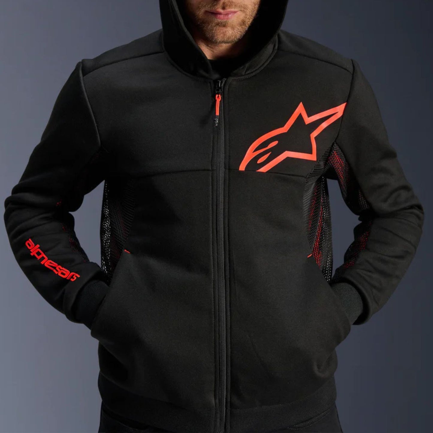 Alpinestars Chrome Air Sport Hoodie Motorcycle Jacket