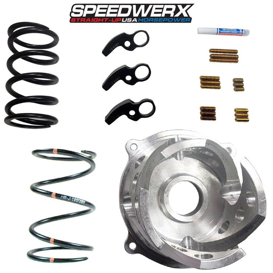 Speedwerx SNO-X Racing Hypershift Clutch 0-5000 Ft Kit Ski-Doo MXZ 600RS/Junior Novice/Transition 50% Throttle 4000 Engagement 6500 Rev Limit 2019