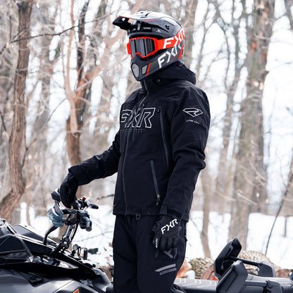 FXR Men's Helium Leather Short Cuff Gloves