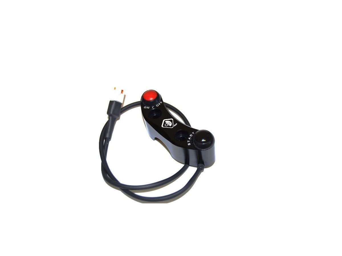 DBK Bracket Brake Pump Brembo Radial With Buttons Integrated Ducati Panigale 2012-2019 - Adventure Parts