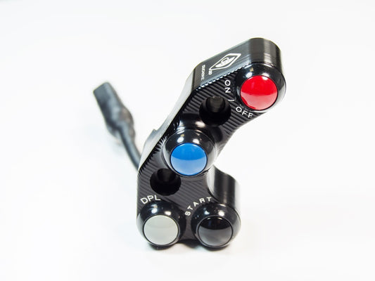 DBK Bracket Brake Pump Brembo Radial With Buttons Integrated Ducati Panigale V4 2019-2024 - Adventure Parts