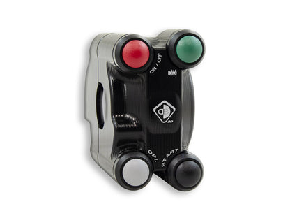 DBK Gas Control Panel With Switches Ducati Panigale V4 2021-2024 - Adventure Parts
