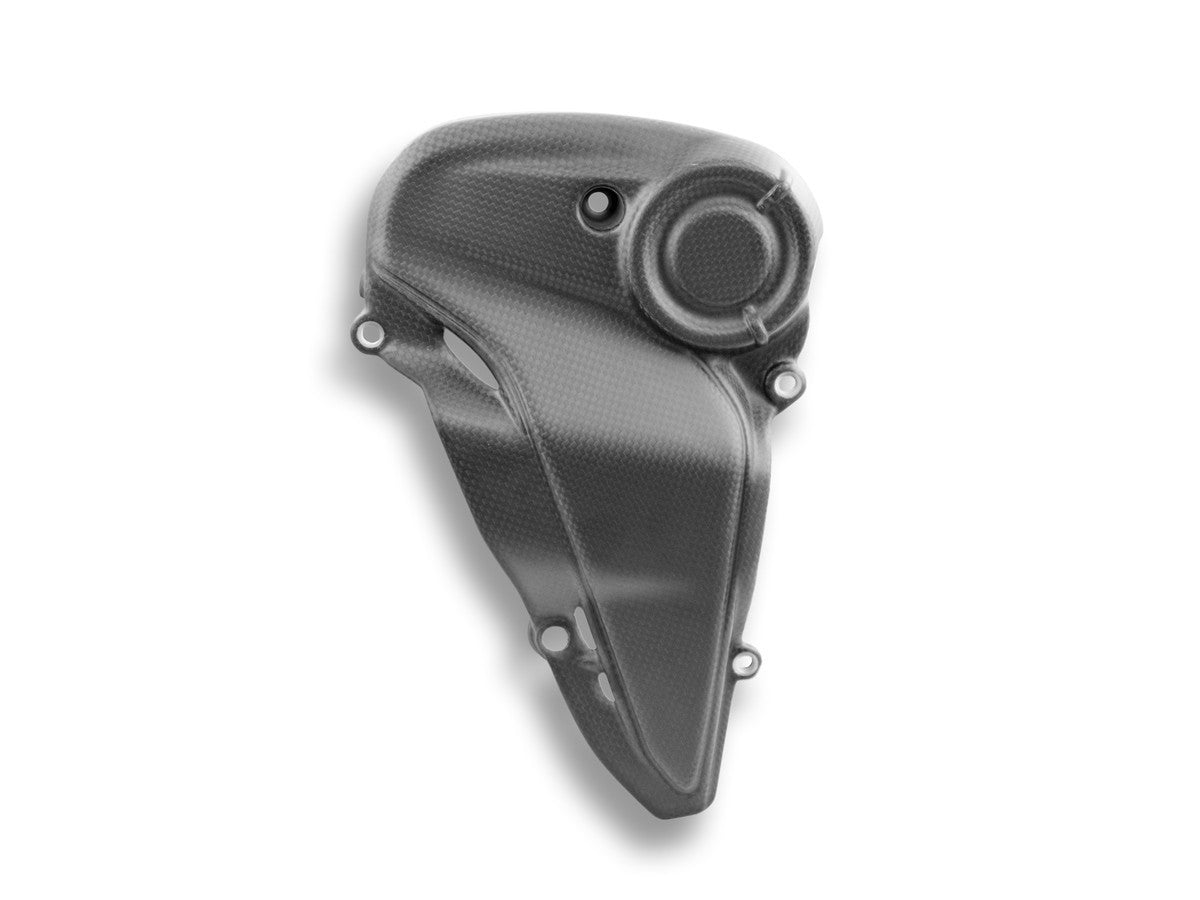 DBK Carbon Vertical Belt Cover Ducati Monster 2021-2025 - Adventure Parts