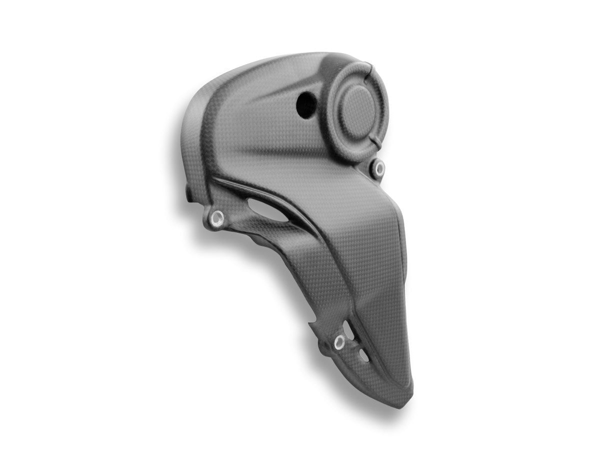 DBK Carbon Vertical Belt Cover Ducati Monster 2021-2025 - Adventure Parts