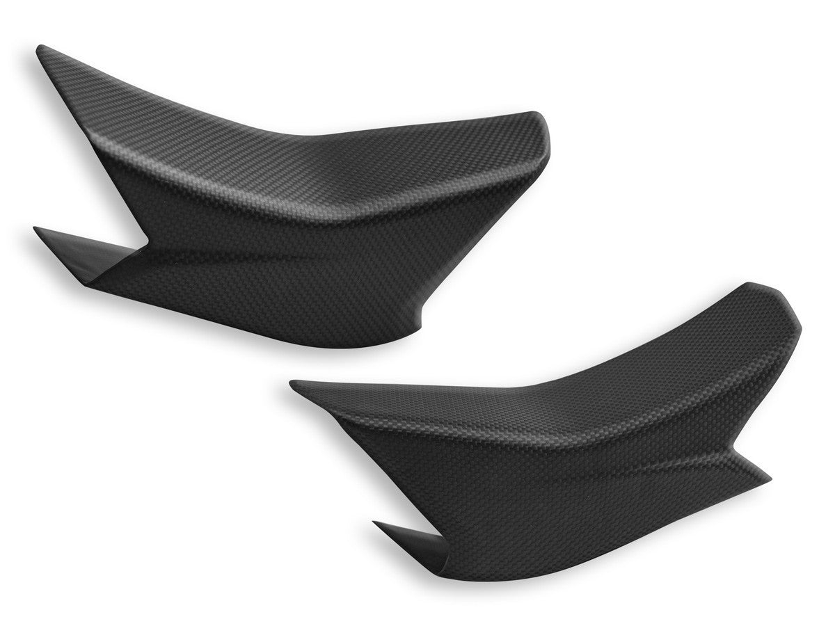 DBK Carbon Side Winglets Matt Ducati Multistrada V4 2021-2025 - Adventure Parts