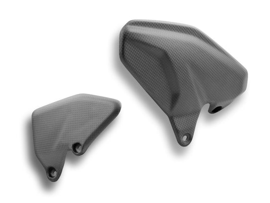 DBK Carbon Heel Guards Footpegs Ducati Multistrada V4 2021-2024 - Adventure Parts