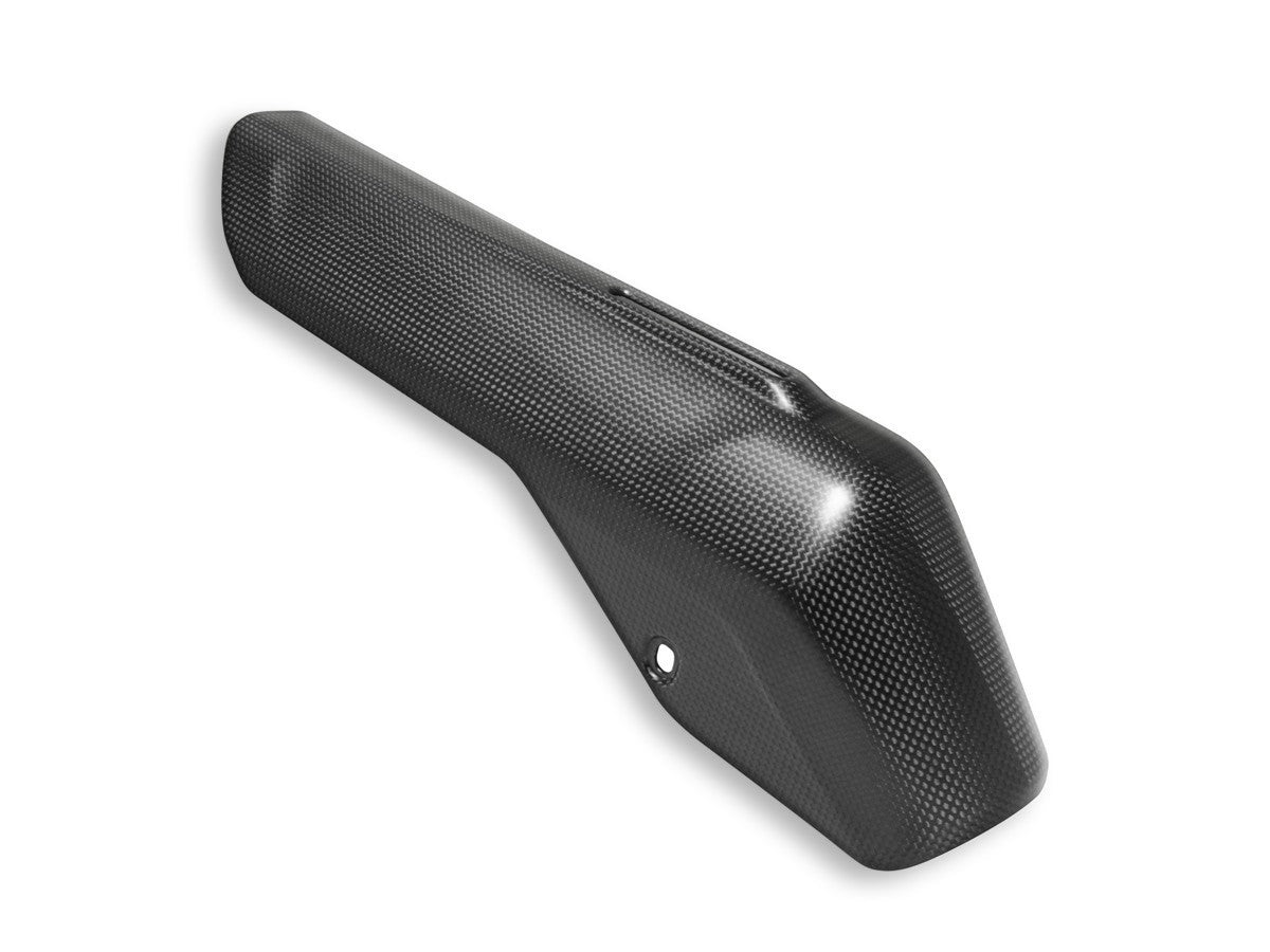 DBK Carbon Exhaust Heat Shield Akrapovic Matt Ducati Multistrada V4 2021-2024 - Adventure Parts