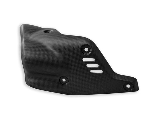 DBK Carbon Right Exhaust Heat Shield Matt Ducati Diavel V4 2023-2025
