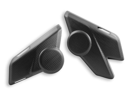 DBK Carbon Frame Protection Matt Ducati Multistrada V4 2021-2025 - Adventure Parts