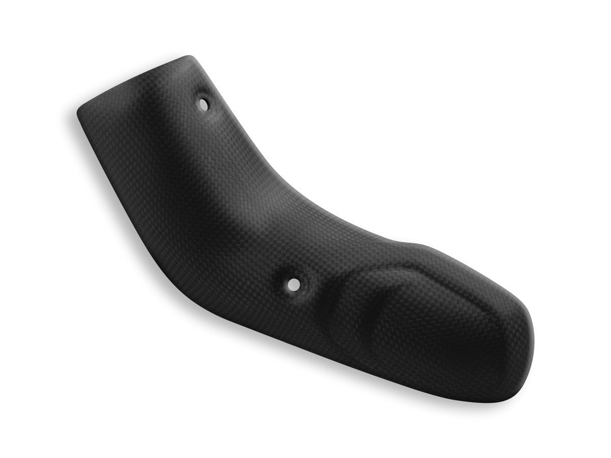 DBK Carbon Lower Exhaust Protector Ducati Multistrada V4 2021-2024 - Adventure Parts