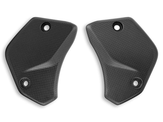 DBK Carbon Frame Covers Ducati Hypermotard 698 Mono 2024-2025 - Adventure Parts