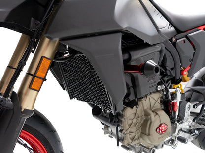 DBK Carbon Radiator Cover Matt Ducati Hypermotard 698 2024-2025 - Adventure Parts