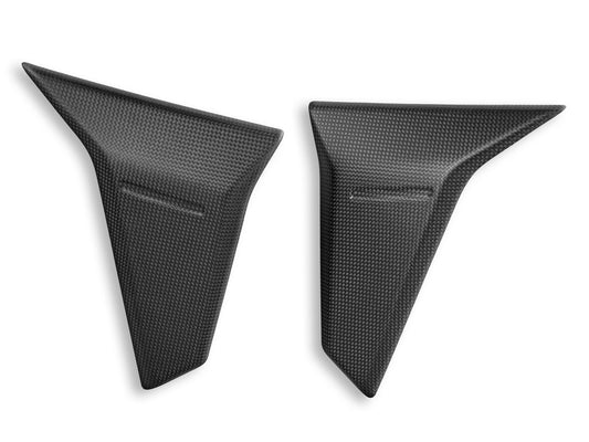 DBK Carbon Radiator Cover Matt Ducati Hypermotard 698 2024-2025 - Adventure Parts
