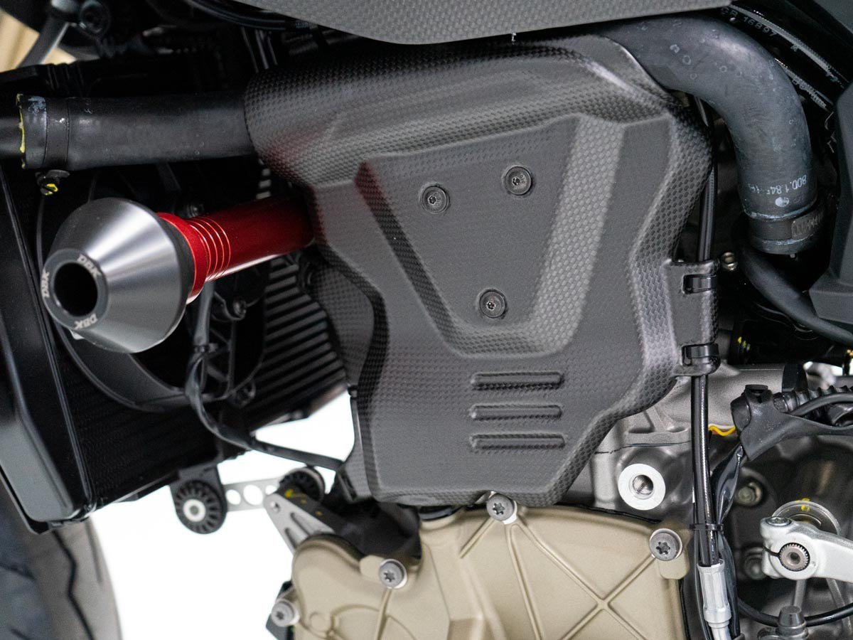 DBK Carbon Engine Cover JH Ducati Hypermotard 698 2024-2025 - Adventure Parts
