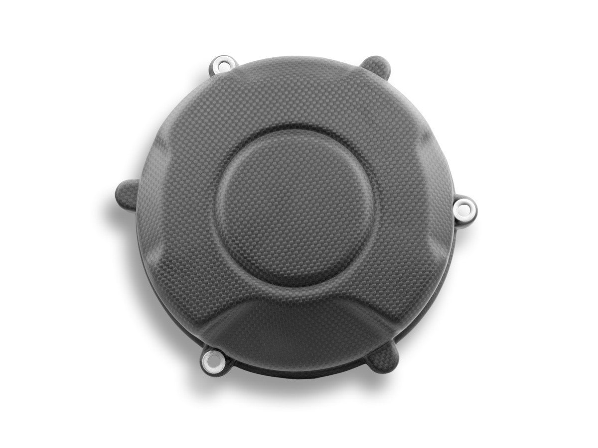 DBK Carbon Clutch Cover Protection Ducati Panigale V4 2018-2024 - Adventure Parts