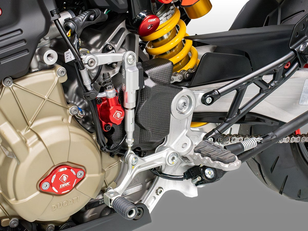DBK Carbon Sprocket Cover Matt Ducati Hypermotard 698 2024-2025