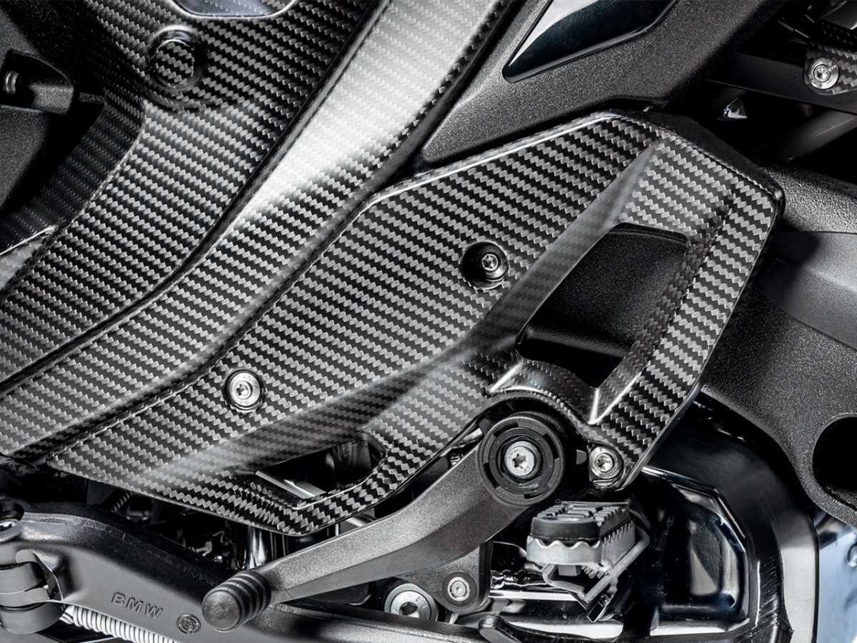 DBK Carbon Heel Guards Glossy BMW R 1300 GS/ADventure 2024-2025